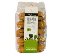MITERRA Mini Fette Biscottate d'Orzo in Rotolo Cretesi (Frisa), Confezione da 2 x 600 g (Totale: 1,2 kg)