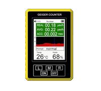 Mitheuum Contatore Geiger portatile EMF e Radiazione Nucleare Meter con LCD | Contatore Geiger portatile con LCD; EMF e radiazioni nucleari, letture veloci, alloggiamento ABS, facile utilizzo con una