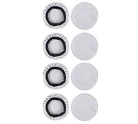 Mitheuum Copriauricolari Elastici da 8 cm Elasticità Protezione Grigio | 4 paia di copriauricolari elastici da 8 cm, in plastica grigia, lavabili, proteggono l’udito.