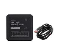 Mitheuum Dispositivo compatto USB-C 'analizzatore 16CH di di USB | Include flash SPI da 4 MB per l'acquisizione di forme d' in memoria profonda e post-analisi flessibile dei protocolli