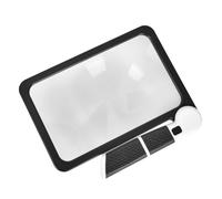 Mitheuum Lente d'Ingrandimento 5X Materiale Plastica ABS Sicura Portatile | Costruita in Plastica ABS sicura, lente cristallina per lettura , design leggero per uso quotidiano.