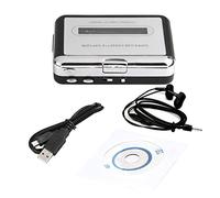 Mitheuum Lettore di cassette USB da cassetta a MP3 convertitore tascabile | Converti nastri in MP3 per lettori MP3 o masterizzali su CD. Output flessibili, tag dei metadati e facile archiviazione.