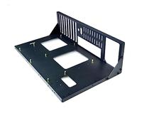 Mitheuum Lo chassis aperto supporta schede da 305 x 245 mm e 245 mm | Compatibilità scheda fino a 305x245 mm comprese le schede madri ATX, Micro-ATX, ITX in uno chassis aperto.