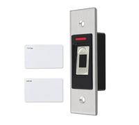 Mitheuum Scheda RFID di controllo accessi e supporto chiave flip per | Il lettore RFID supporta carte comuni e flip chiave; consente metodi di accesso misti per , dipendenti e visitatori.