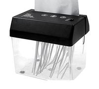 Mitheuum Shredder USB o 4xAA Battery Powered Shredder per uso della | Le opzioni di alimentazione versatili consentono di scegliere batterie USB o 4xAA, mantenendo disponibile la distruzione