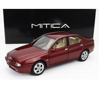 MITICA 1/18 ALFA ROMEO 166 3.0 V6 1998 ROSSO INTERNI MODELLINO STATICO DIECAST