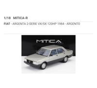 Mitica 1:18 - Fiat, Lancia, Alfa Romeo - Scegli dal menù a tendina