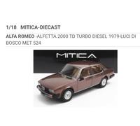 Mitica 1:18 - Fiat, Lancia, Alfa Romeo - Scegli dal menù a tendina