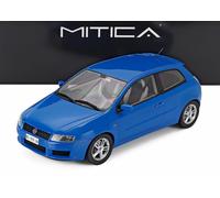 MITICA 1/18 FIAT STILO ABARTH 2.4 20V 2001 BLU MODELLINO AUTO MODELLISMO STATICO