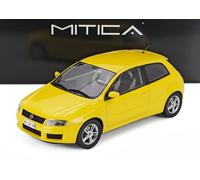 MITICA 1/18 FIAT STILO ABARTH 2.4 20V 2001 GIALLO MODELLINO AUTO STATICO DIECAST