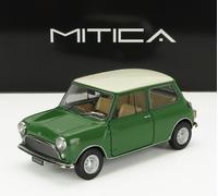 MITICA 1/18 INNOCENTI MINI COOPER MK1 1966 VERDE 1:18 MODELLINO STATICO DIECAST
