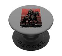 Mitico Cavaliere Nero - Audace Estetica Urbana PopSockets PopGrip Adesivo