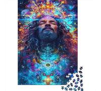 Mitico Gesù Jigsaw Puzzle Impossibili 1000Pcs Religious Art Decorazione Per La Casa. Giochi Rilassamento E Intelligence Per Adulti E Ragazzi Da 14 Anni 1000pcs (75x50cm)