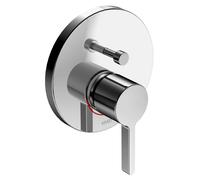 Mitigeur bain KEUCO EDITION 400 51572, pour montage encastré, rond, avec dispositif de sécurité, chromé, 51572010281, 51572010281