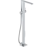Mitigeur de baignoire monocommande hansgrohe Tecturis E, en îlot, portée de 264 mm, accessoires inclus, 2 points d'eau, 73445000, 73445000, Colorazione: cromo