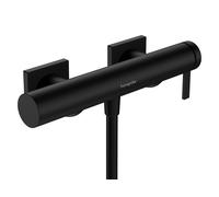 Mitigeur de douche monocommande hansgrohe Tecturis E, 1 point d'eau, apparent, 73620670, 73620670, Colorazione: nero opaco