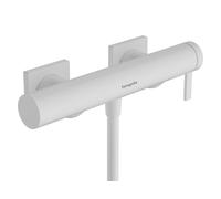 Mitigeur de douche monocommande hansgrohe Tecturis E, 1 point d'eau, apparent, 73620700, 73620700, Colorazione: Bianco opaco