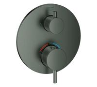Mitigeur de douche thermostatique Grohe Atrio, 2 consommateurs, 24135AL3, 24135AL3, Colorazione: grafite dura spazzolata