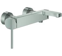Mitigeur monocommande de bain GROHE Plus, DN 15, mural, 2 consommateurs, 33553DC3, 33553DC3, Colorazione: super acciaio