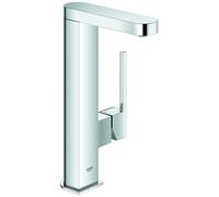Miscelatore monocomando per lavabo GROHE Plus, DN 15 L, con valvola di scarico Push-Open bloccabile, cromato - 23844003