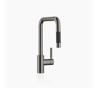 Dornbracht Meta Square rubinetto da cucina, estraibile, orientabile, 33870861-99, Meta Square dark platinum opaco [Rubinetti da Cucina > Rubinetti da Cucina]