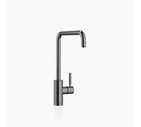 Mitigeur monocommande Dornbracht META SQUARE pour évier et douchette professionnelle, 33826861-99, 33826861-99, Colorazione: scuro Platino opaco