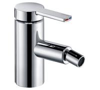 Keuco Plan blue - Miscelatore per bidet, con sistema di scarico, cromo 53909010000