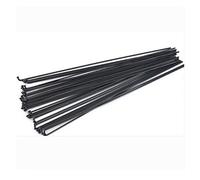 MITINGER Raggi per Bicicletta Acciaio Inox 14pcs 14G Acciaio Inossidabile Inox MTB Raccogli Mountain Bike Bicycles Rim Parte del Raggio con Nippers 186/188/259/261 / 292 294mm(Black 186mm)
