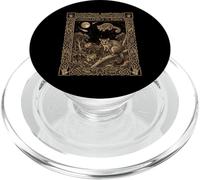 Mito astronomico della carta dei tarocchi dell'opossum celeste PopSockets PopGrip per MagSafe