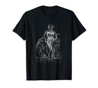Mito della Dea Fortuna Ruota Romana Cornucopia Maglietta
