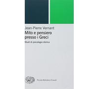 Libri Jean-Pierre Vernant - Mito E Pensiero Presso I Greci