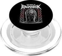 Mito norreno Fenrir Wolf L'ululato dello spirito vichingo Ragnarok PopSockets PopGrip per MagSafe