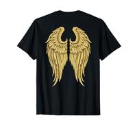 Mitologia Celeste delle Ali d'Angelo d'oro Maglietta