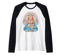Mitologia celtica Artio Bear Dea Maglia con Maniche Raglan
