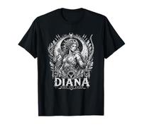 Mitologia Diana Luna E Freccia Lunare Cacciatrice Maglietta