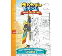 Mitología Egipcia para Colorear: Libro educativo para niños