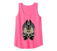 Mitologia Faraone Dio dei Morti Anpu Dio Egiziano Anubis Canotta, Donna, Rosa Fluo, S