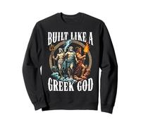 Mitologia Greca Antica Grecia costruita Come Un Dio Greco Felpa