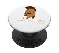 Mitologia greca antica - Odysseus - I Came I Saw I Lied PopSockets PopGrip Adesivo