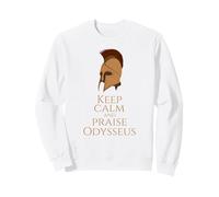 Mitologia Greca - Keep Calm And Loise Odysseus - Guerra di Troia Felpa