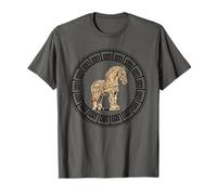 Mitologia greca Odissea Storia greca Cavallo di Troia Chiave greca Maglietta