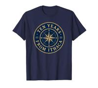 Mitologia Greca Odyssey Compass Rose Dieci Anni da Itaca Maglietta