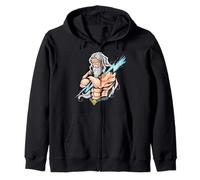 Mitologia Greca Personaggi Di Gioco Zeus Amanti E Gamer Felpa con Cappuccio