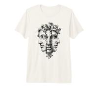 Mitologia Greca Tre Volti Arte Classica Maglietta Premium