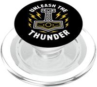 Mitologia norrena Martello celtico vichingo di Thor Mjolnir Valhalla PopSockets PopGrip per MagSafe