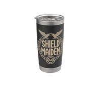 Mitologia norrena Shieldmaiden | Shield Maiden Bicchiere termico in acciaio inox doppia parete