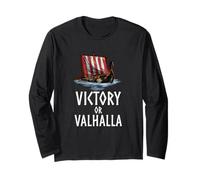 Mitologia norrena - Vittoria o Valhalla - Nave Lunga vichinga Maglia a Manica
