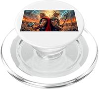 mitologia odin e thor Gli dei marciano nella battaglia finale PopSockets PopGrip per MagSafe
