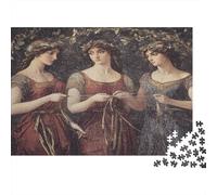 Mitologia religiosa greca antica-Dea del destino Jigsaw Puzzle 1000pcs (75x50cm) Adulti Puzzle Gioco Educativo Decorazioni Per La Casa