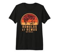 Mitologia Romana Romolo e Remo Maglietta Premium